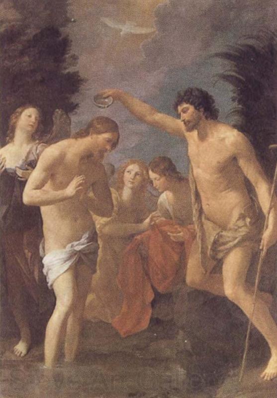 Guido Reni The Baptism of Christ Norge oil painting art